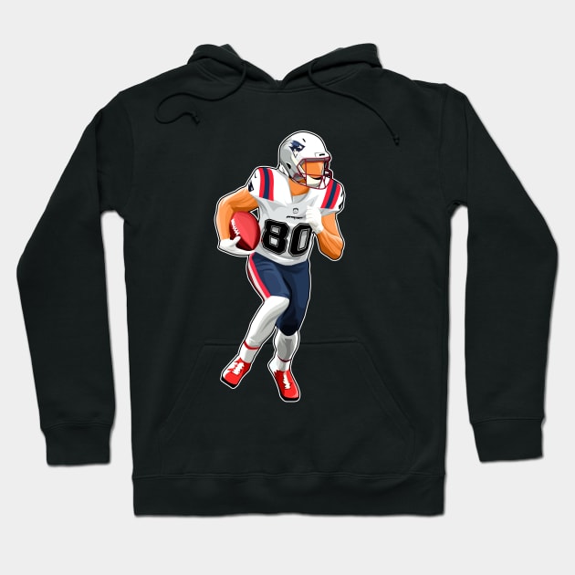 Gunner Olszewski #80 Move Hoodie by GuardWall17